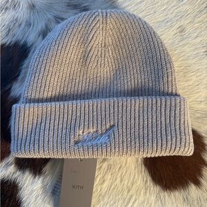 Kith Beige Knit Beanie